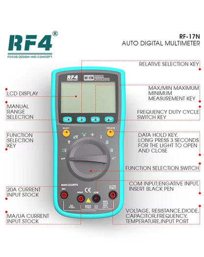 Multimetro Rf4-17n