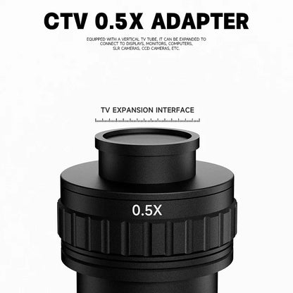 LUOWEI LW-TR03-B3TV Geek Future Microscope High-definition Focus Adjustment Knob 7-68X Magnification Microscope