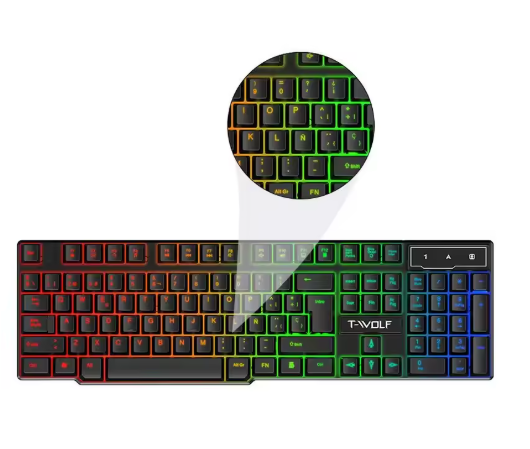 Teclado Gaming RBG